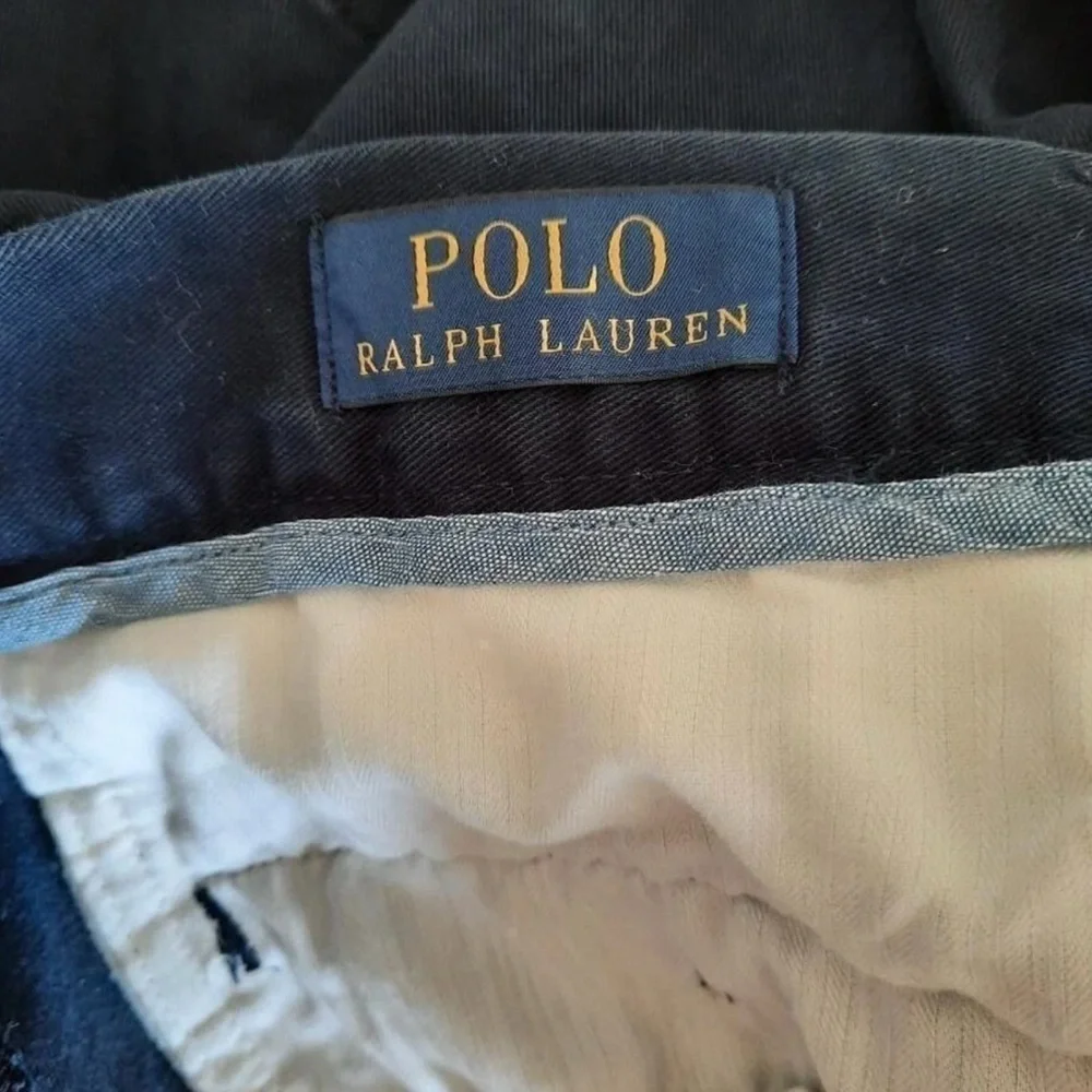 POLO RALPH LAUREN NAVY BLUE WALK SHORTS FLAT FRONT 29 COLLEGE FALL PREPPY
